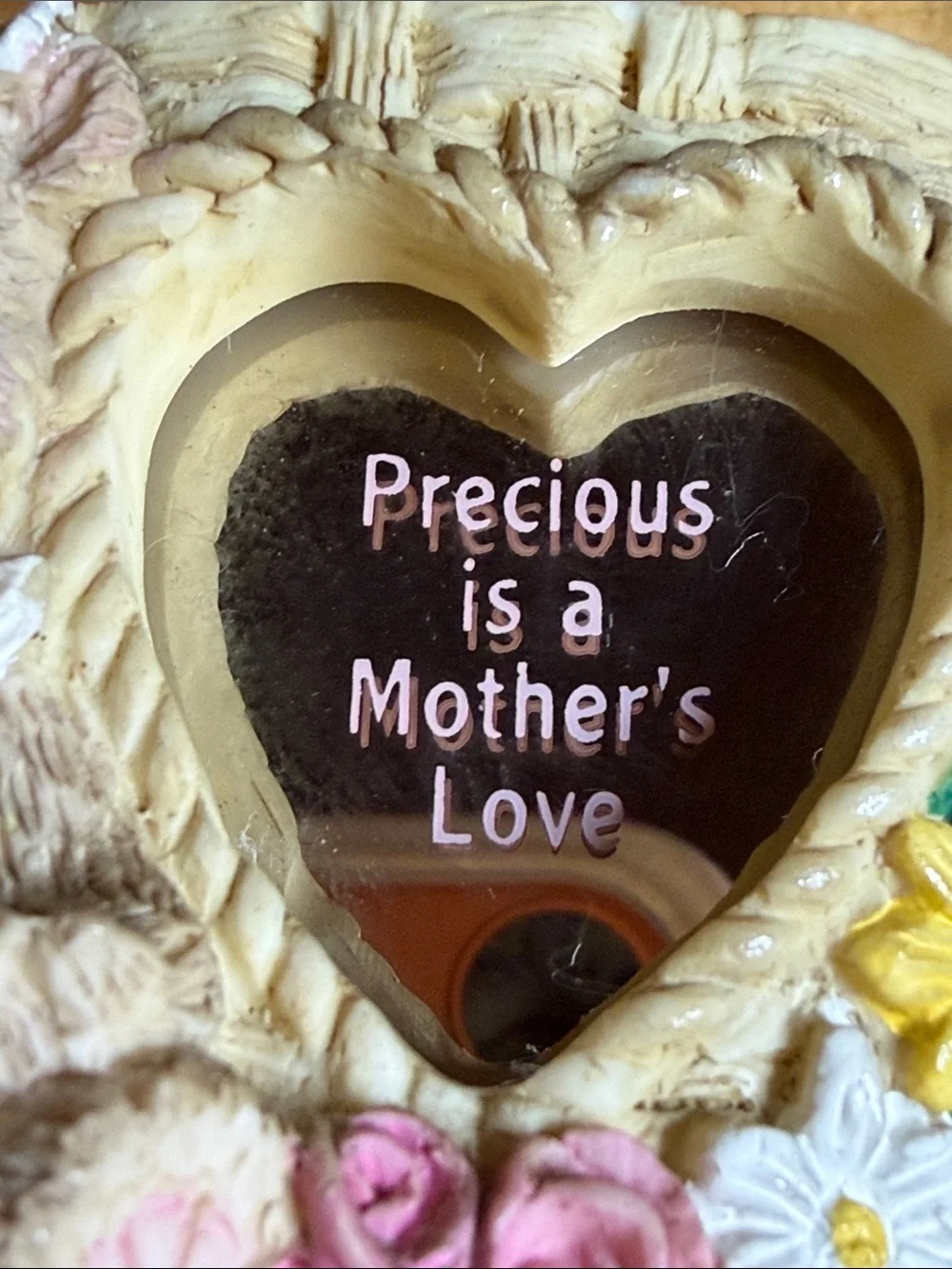 Cheerful Reflections Precious Is A Mother's Love Bear Keepsake Trinket  Box